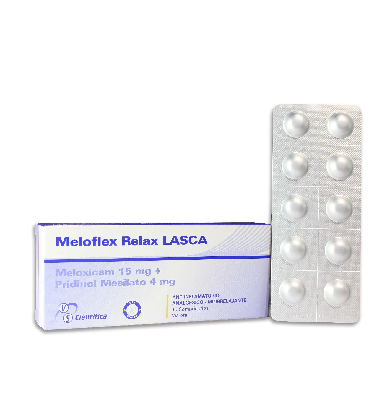 Meloflex Relax 15 mg 10 comprimidos