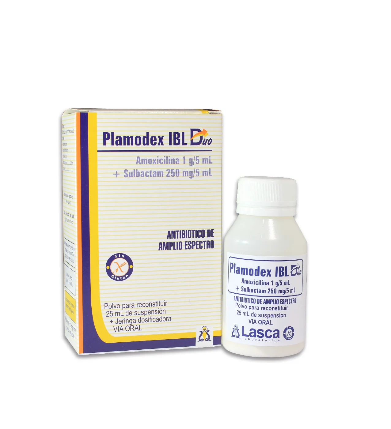 Plamodex IBL DUO 25ml polvo para suspensión