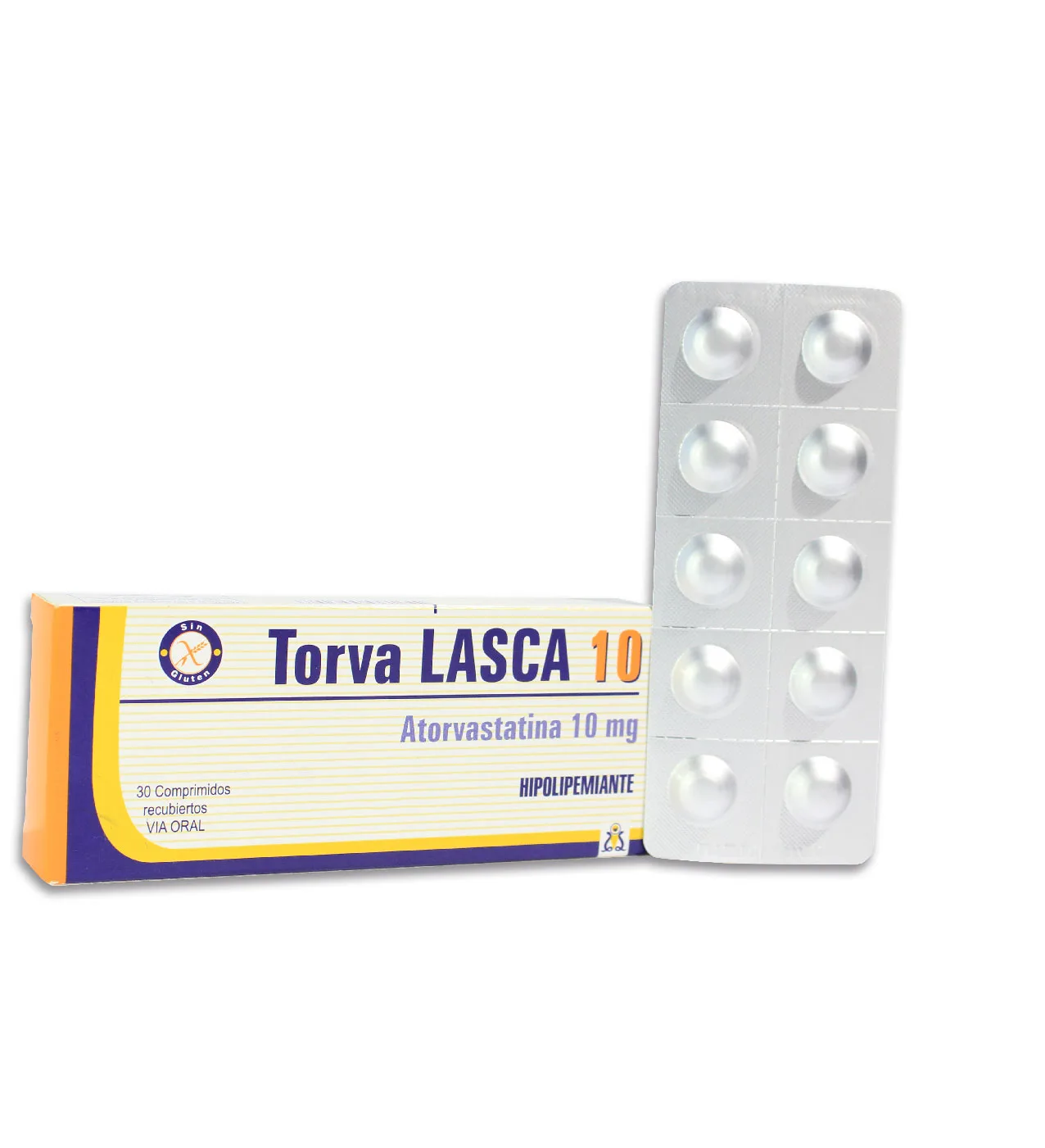 Torva 10mg 30 comprimidos