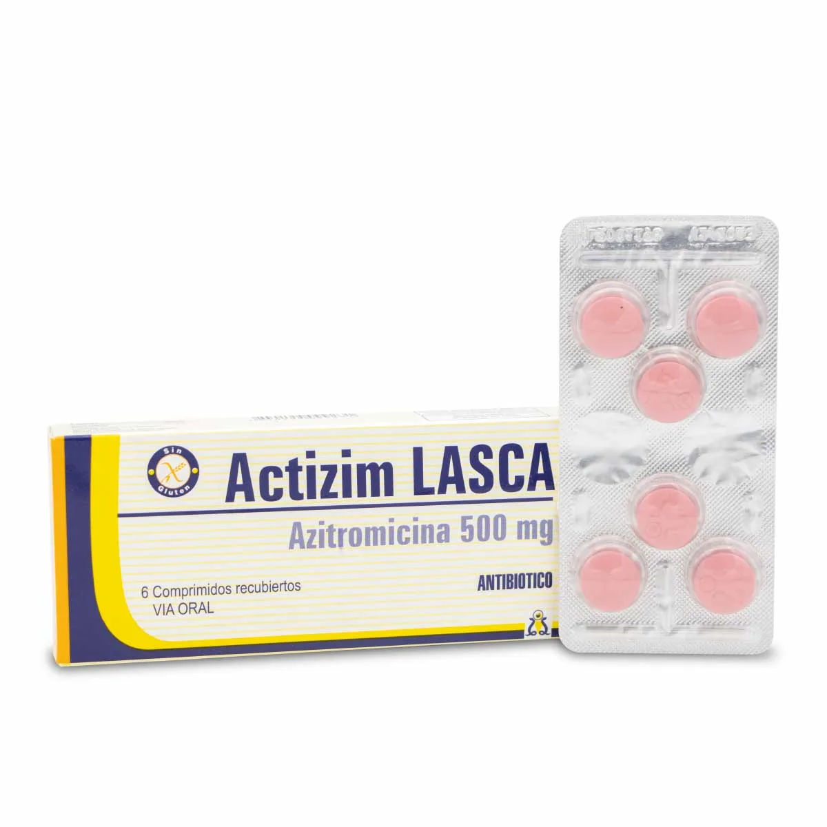 Actizim 500 mg 6 comprimidos