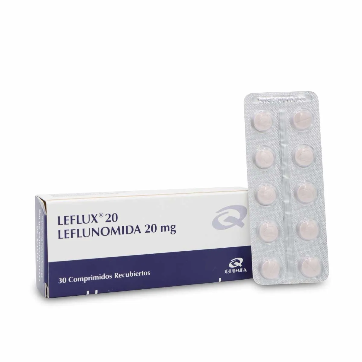 Leflux 20mg 30 comprimidos